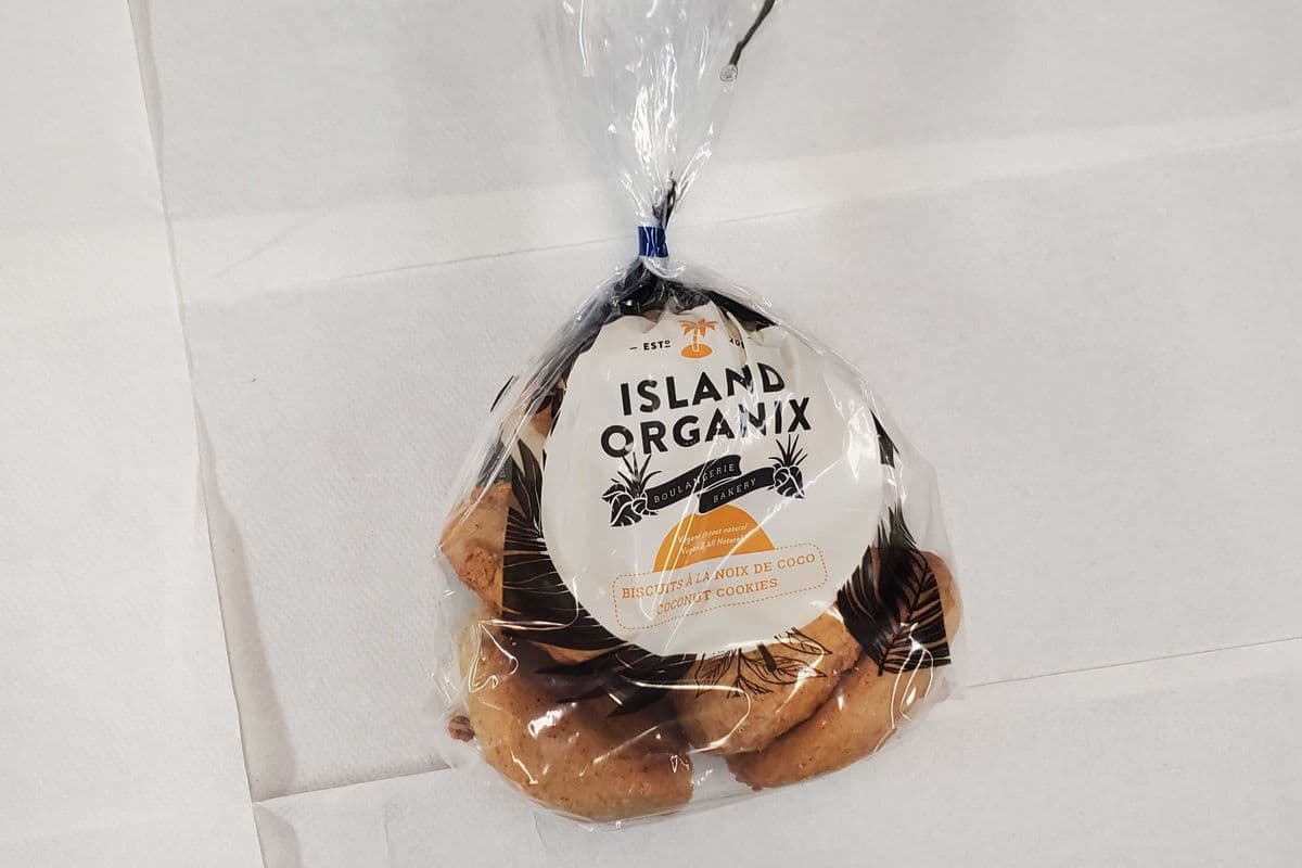 ISLAND ORGANIX BISCUITS A LA NOIX DE COCO