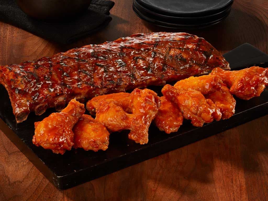 BBQ Back Ribs & Wings Party PAK