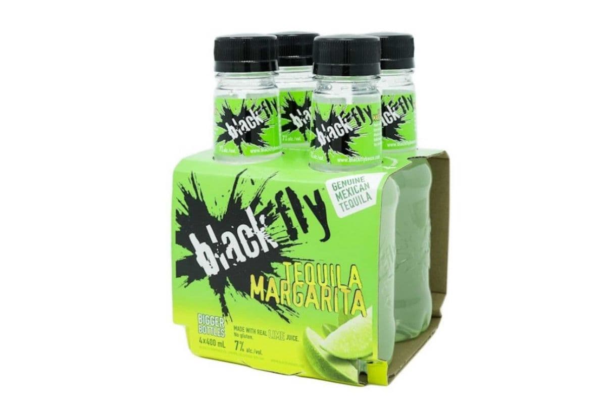 BLACK FLY TEQUILA MARGARITA 4x400 ML (1 x 400 ML)