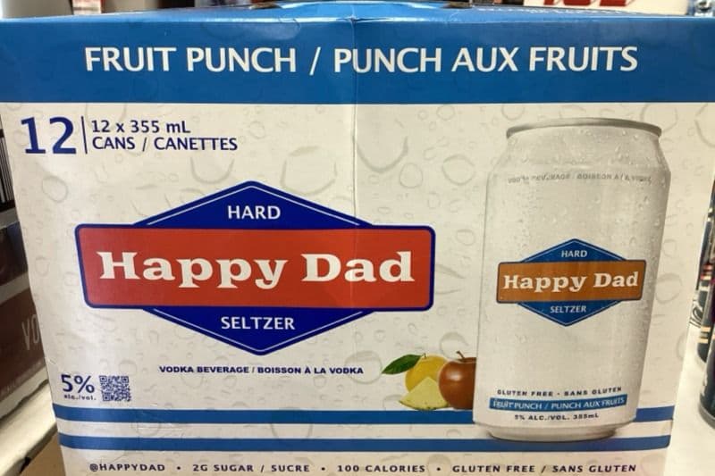 Happy Dad Fruit Punch (12 x 355 ml Can)