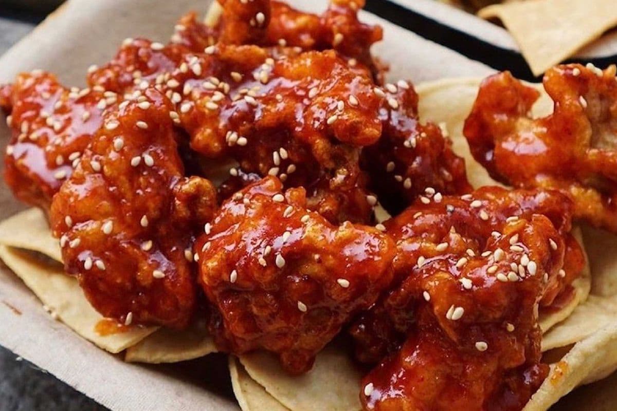Korean Fried Chicken (Sweet and Spicy)