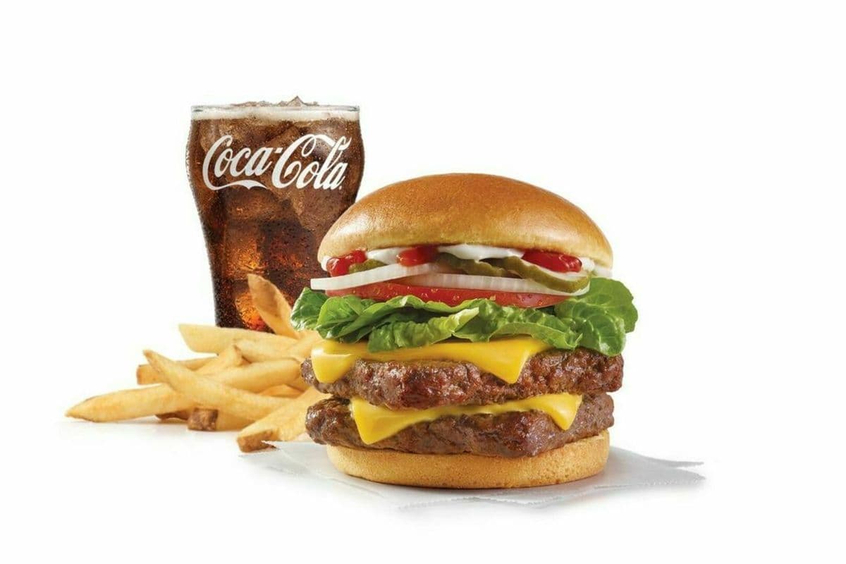 Dave's Double® with Cheese Combo - Small