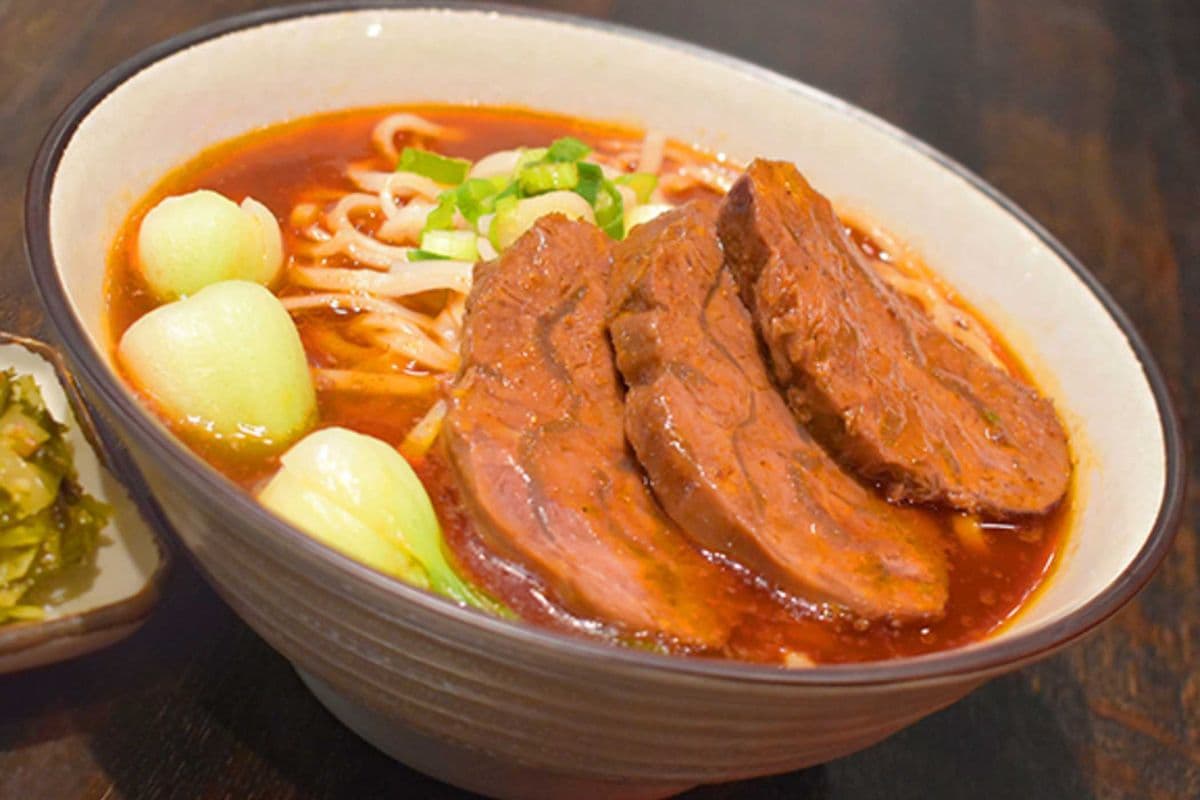 Spicy Beef Noodle Soup 麻辣牛肉麵