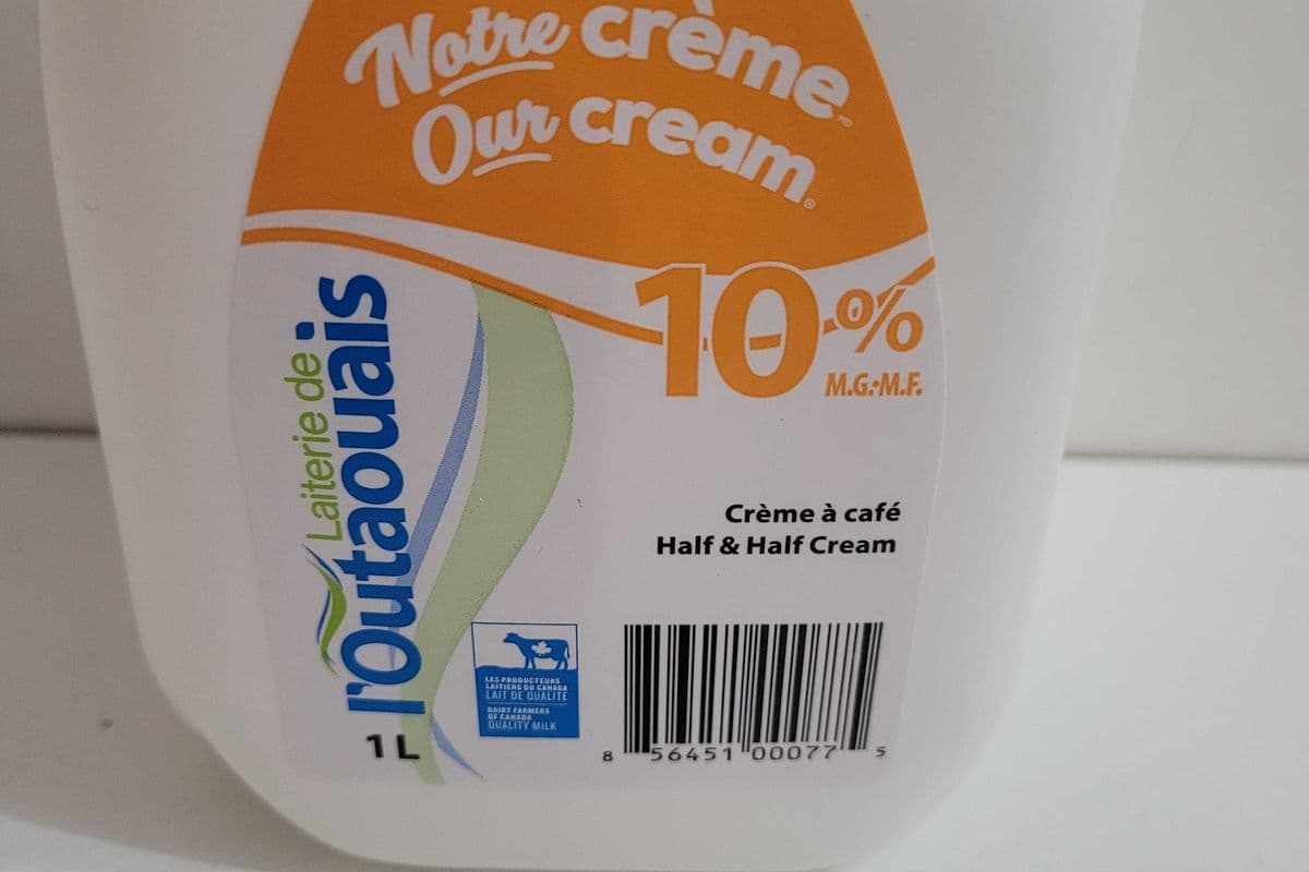 Laiterie de l'outaouais creme 10% (1 L)