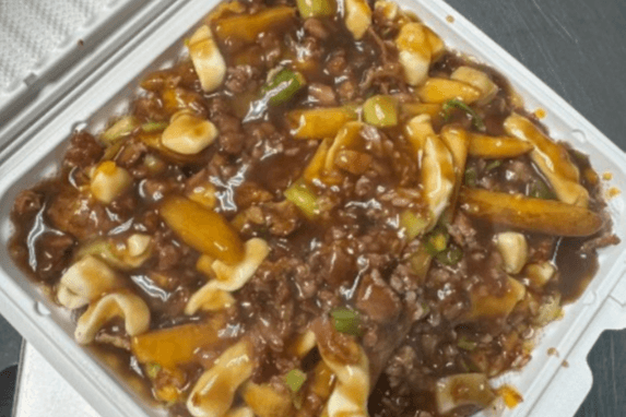 Perogie poutine