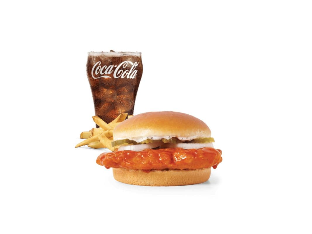 Sandwich au poulet Buffalo / Buffalo Chicken Sandwich Combo (Grand / Large)