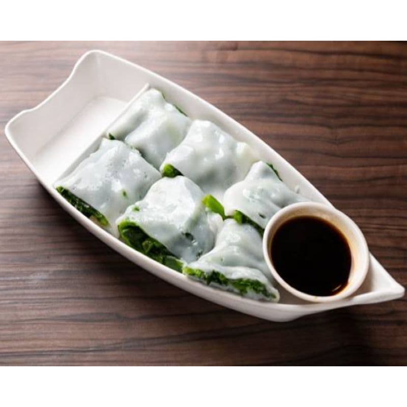 30. Snow Pea Leaves Rice Rolls