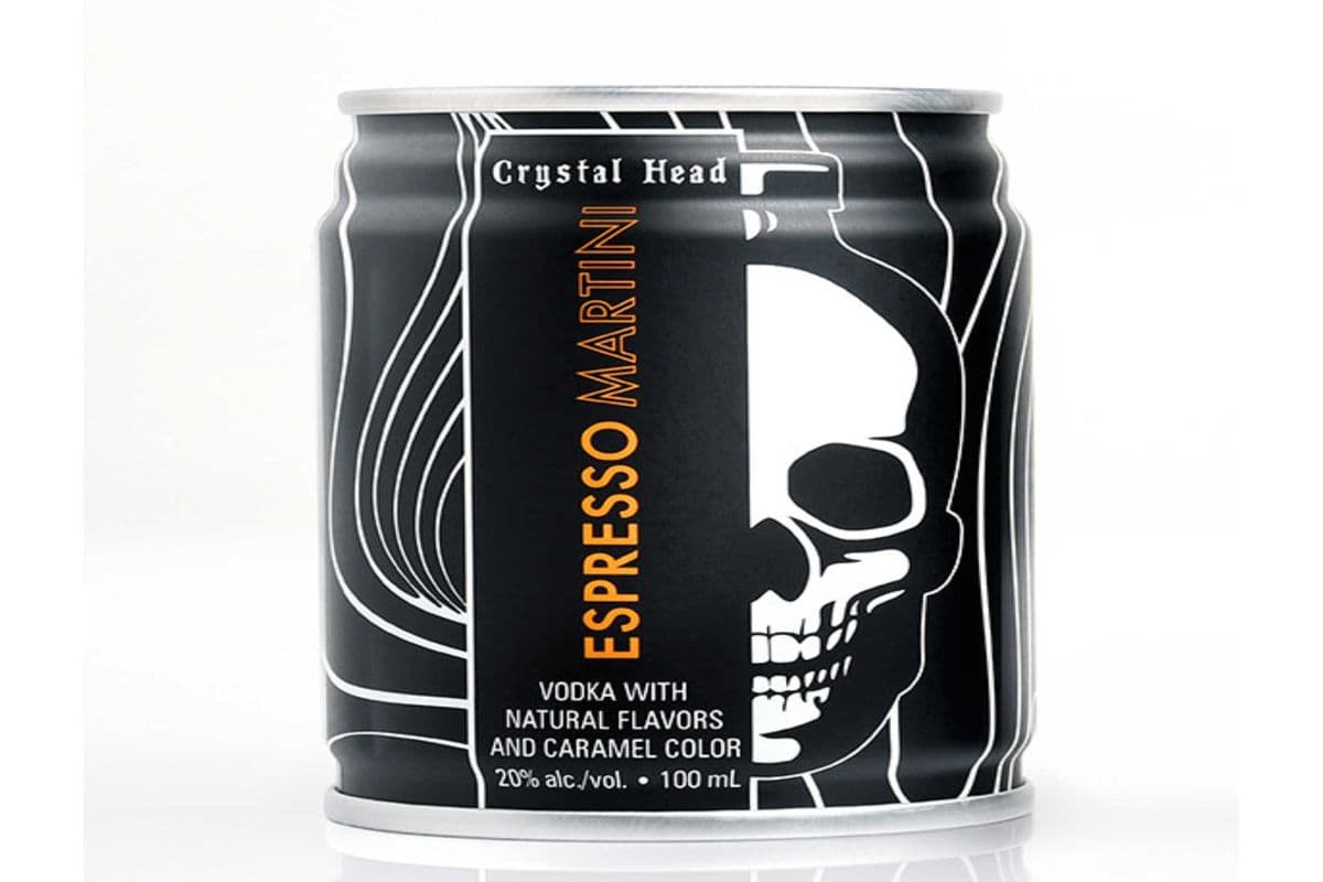 CRYSTAL VODKA ESPRESSO MARTINNI-100ML-20% (1 x 100 ML)