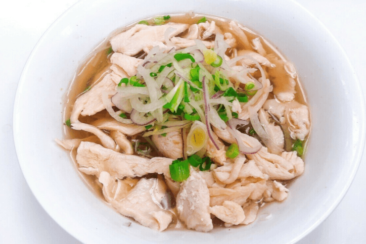 308. Chicken Rice Noodle Soup - Pho Ga