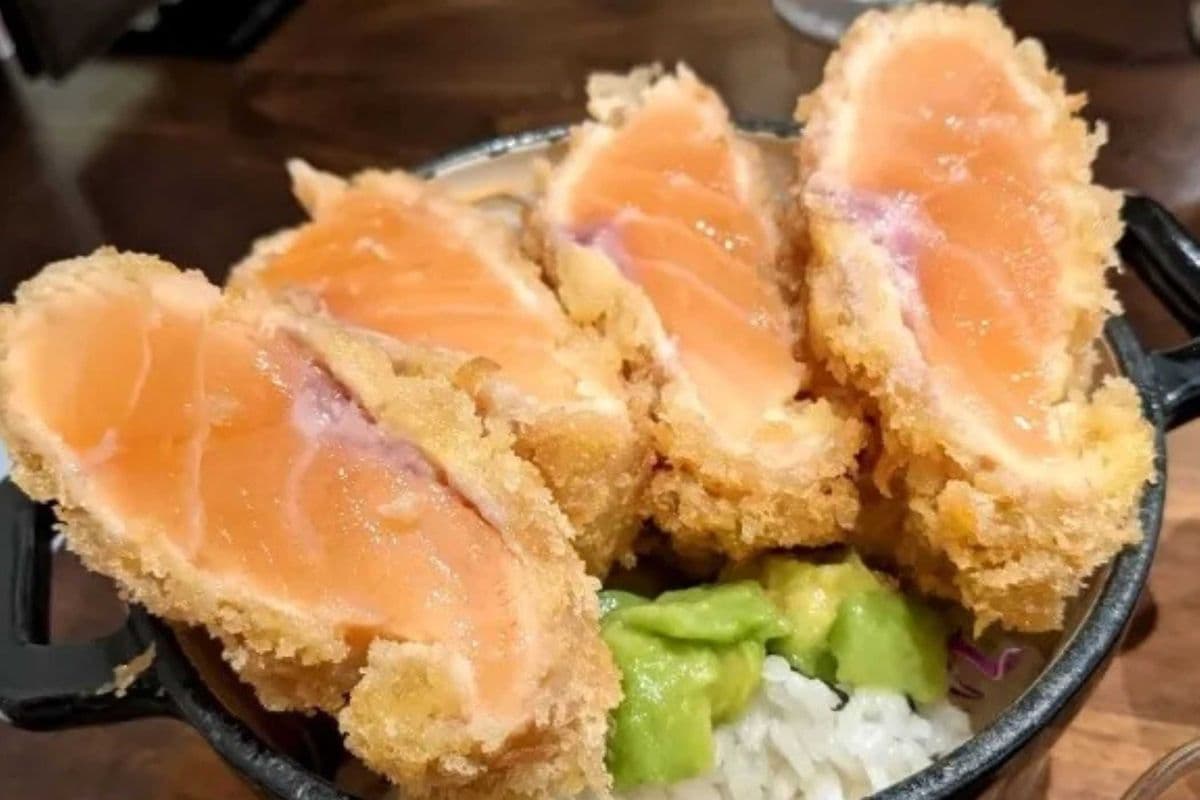 Salmon katsu