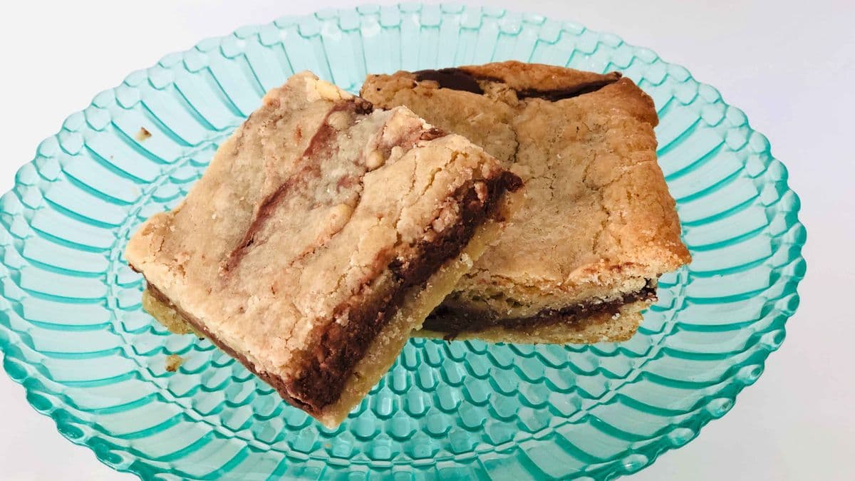 Nutella Blondie