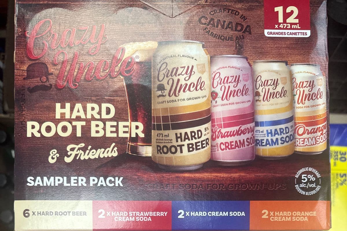 CRAZY UNCLE MIXER 12 PACK (12 x 473ML CAN)