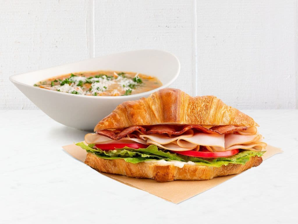 Croissant Sandwich & Soup Combo