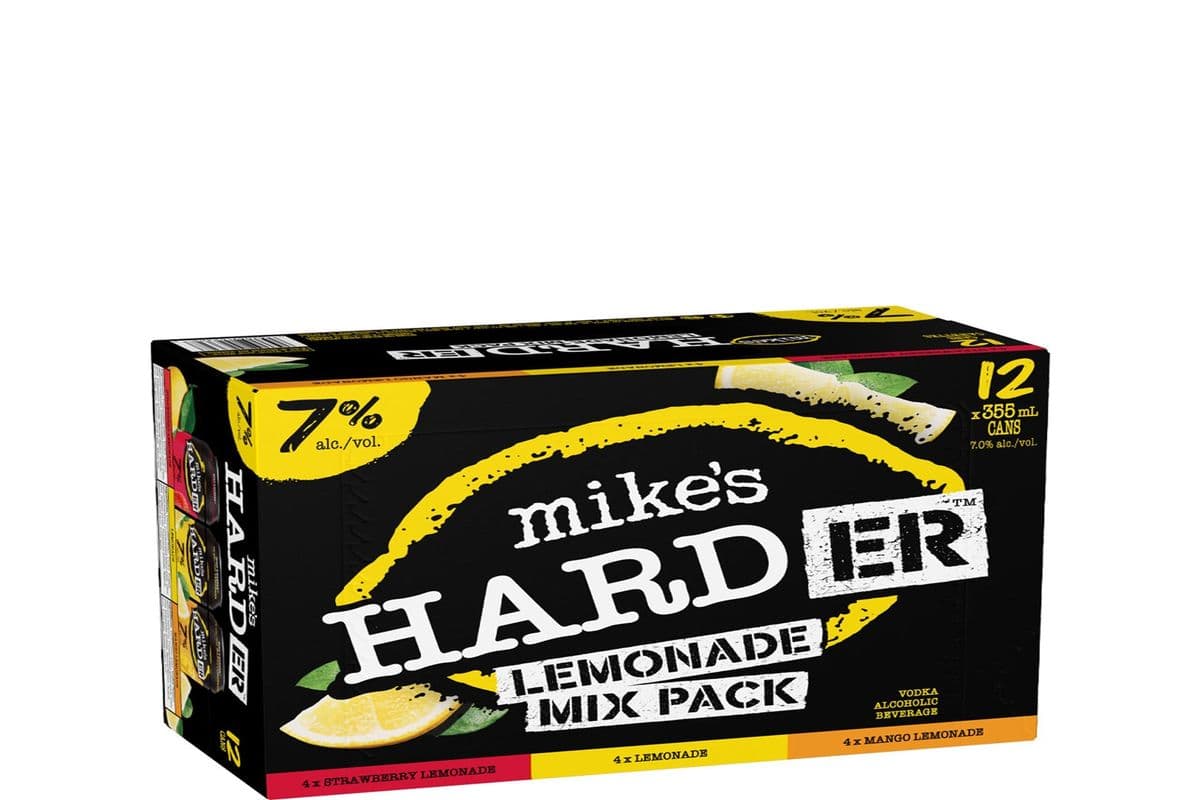 MIKE'S HARDER MIXER 12 PACK (355ML) 5.0% ABV (1 x 355 mL)