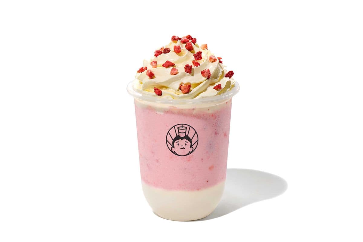 Strawberry Mochi Yogurt 草莓团子酸奶