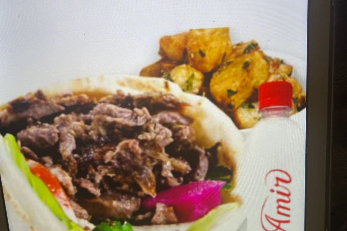 Trio pita shawarma