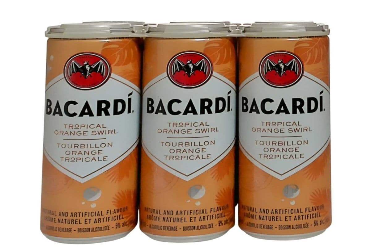 BACARDI ORANGE SWIRL-6 PACKS (6 x 6*355ML )