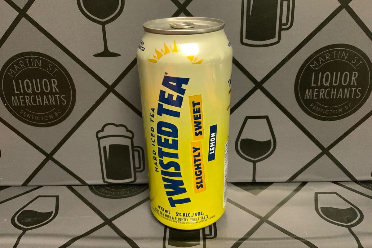 TWISTED TEA SLIGHTLY SWEET (1 x 473ml)