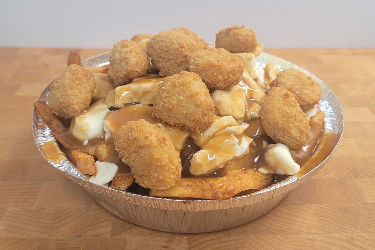 Poutine Poulet Popcorn (Poutine Chicken Popcorn)