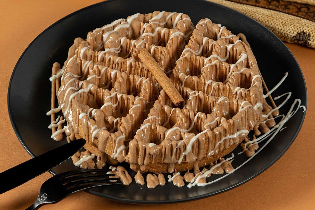 Cinnamon waffle