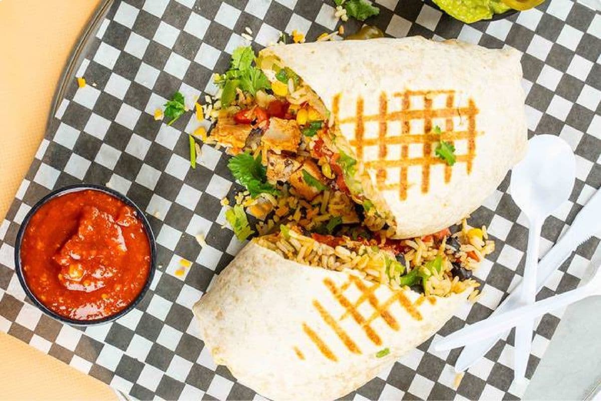 10" Small Burrito