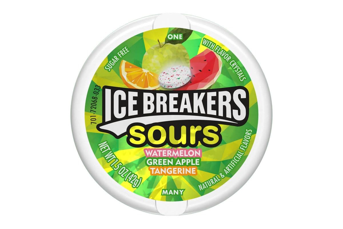 Ice Breakers Sour Watermelon Apple