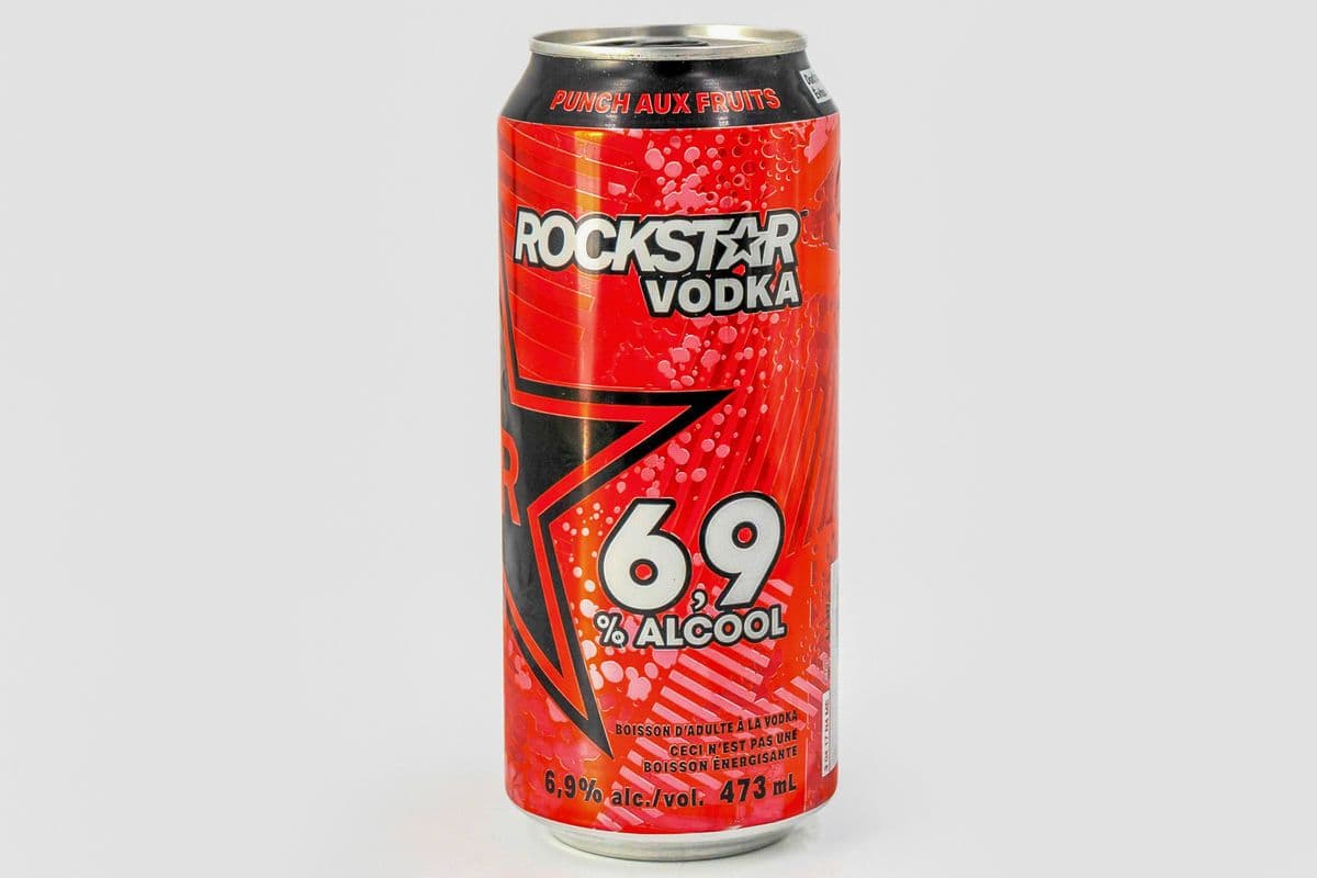 Rockstar 6.9 Fruit Punch (1 x 473 ml Can)