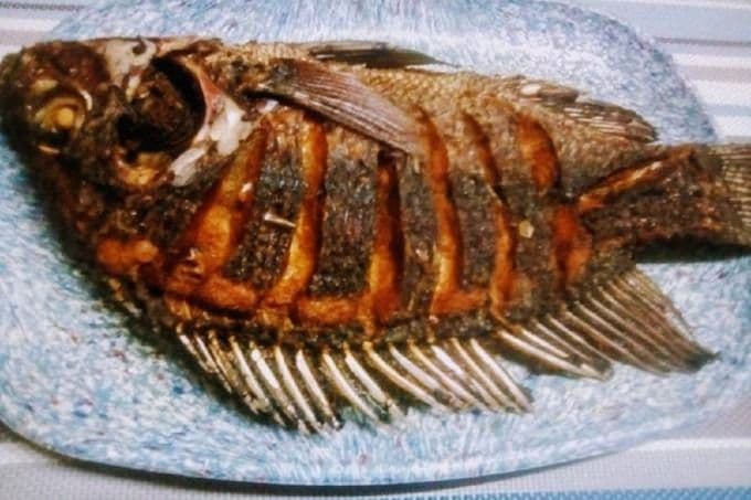 22. Deep Fried Tilapia Fish - Cá Rô Phi Chiên Giòn