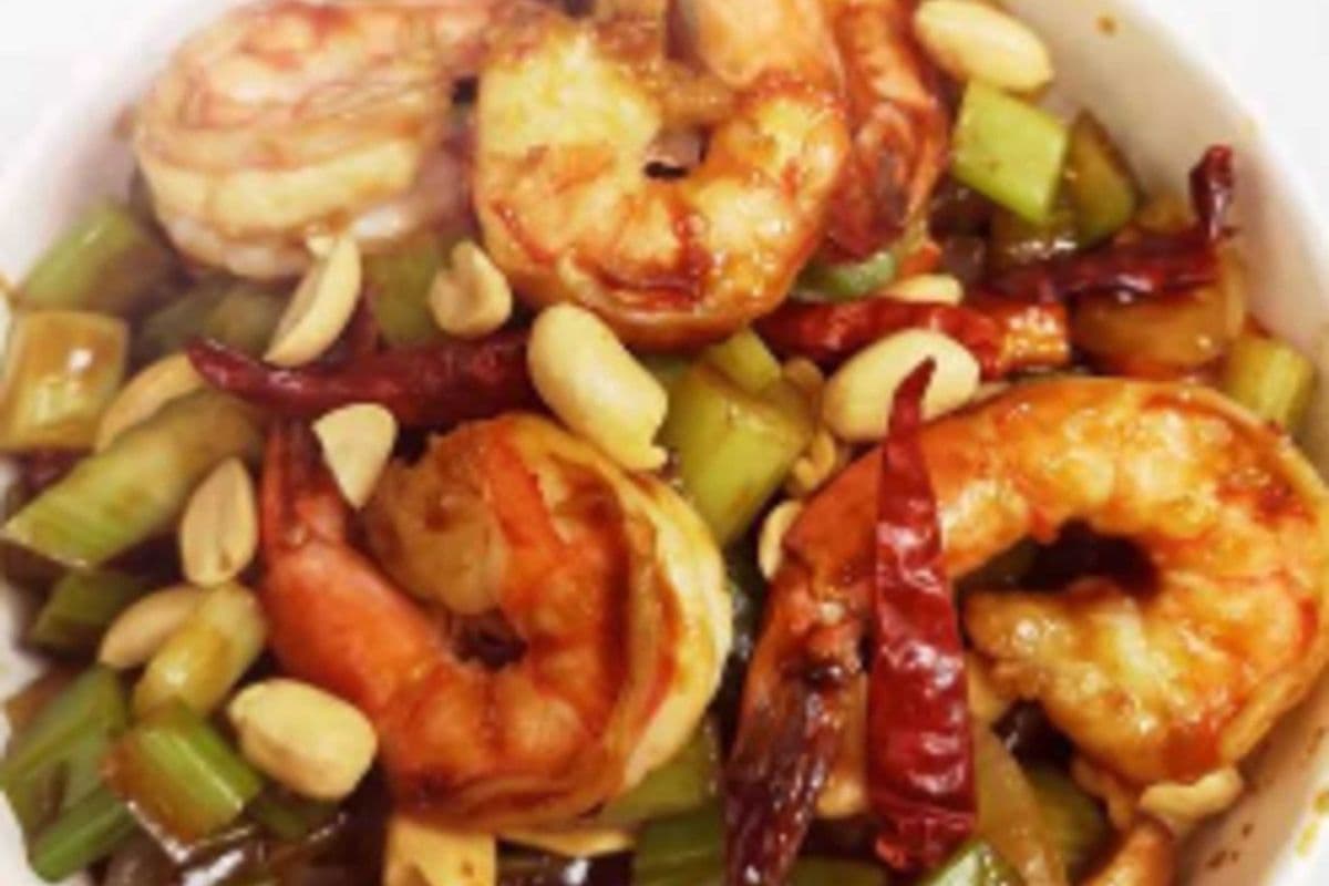 Kung Pao Shrimp (Spicy) 宫保虾