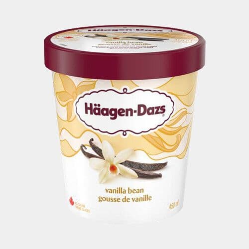 Haagen Dazs-Gousse de vanille / Haagen Dazs-Vanilla Bean