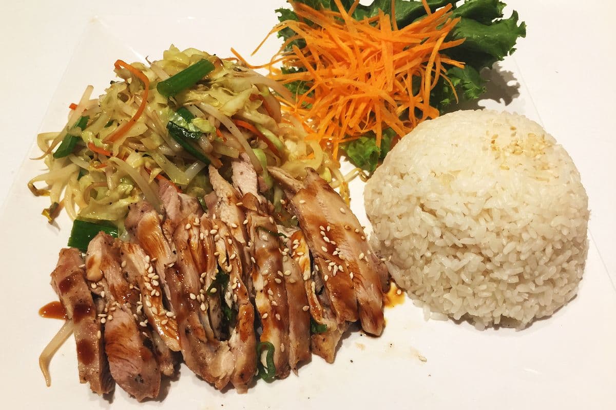 K1. Chicken with Vegetable Teriyaki
