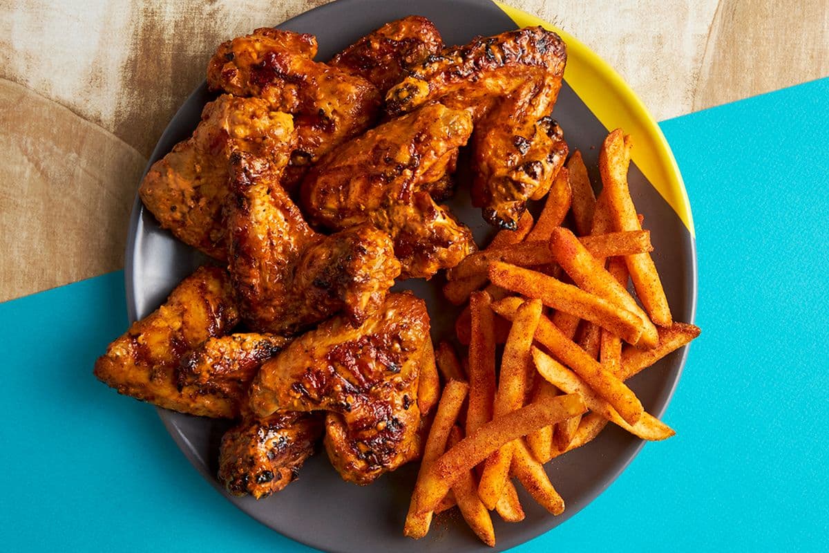 PERi-PERi Whole Wings with One Regular Side