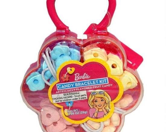 Barbie Trousse de Bracelets en Bonbon 28g/ Barbie Candy Bracelet Kit 28g