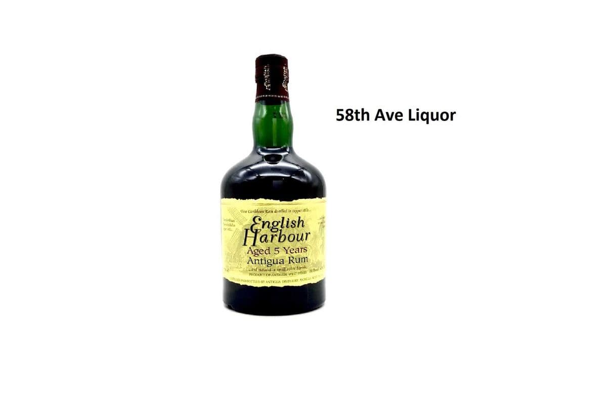 ENGLISH HARBOUR 5 YEAR OLD RUM 750ML (1 x 750ML)