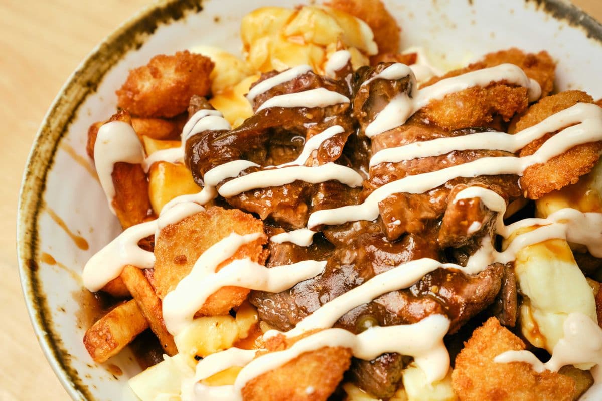 Poutine surf and stout