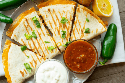 Large Quesadilla with Meat