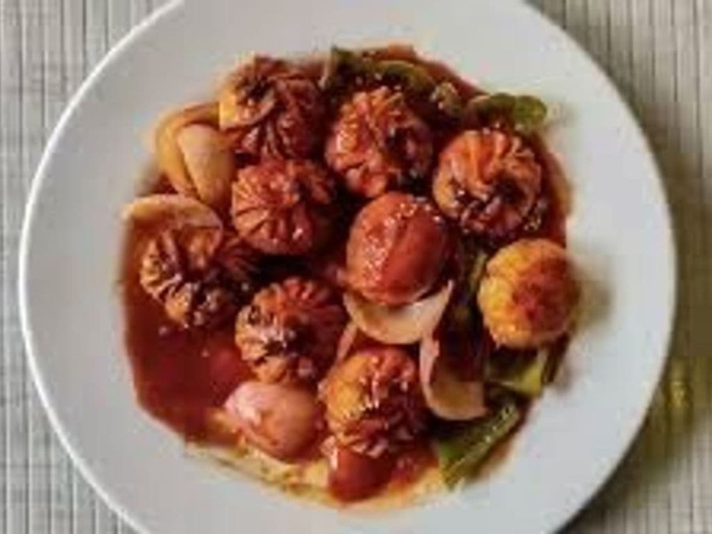 Chili Chicken Momos