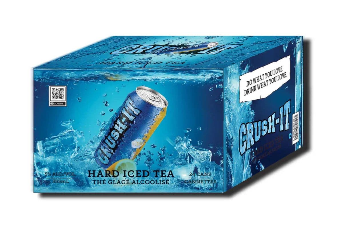 Crush-It Hard Iced Tea (24 x 355 ml)