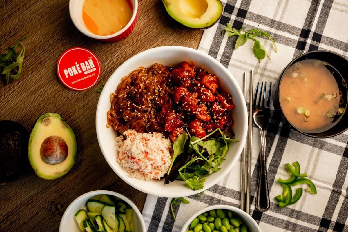 Sweet & Spicy Chicken on Rice