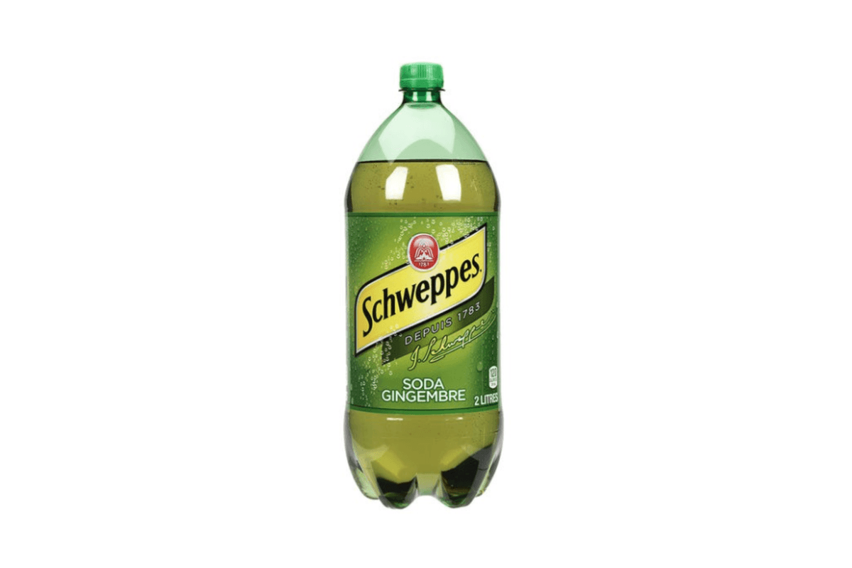 2L of Schweppes Ginger Ale (2 L)