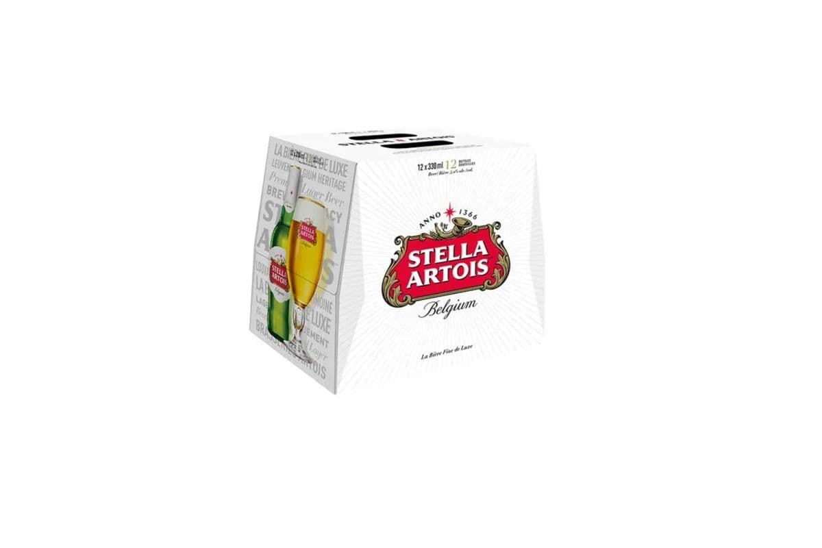 Stella Artois 12 Bottles (12 x 355ml)