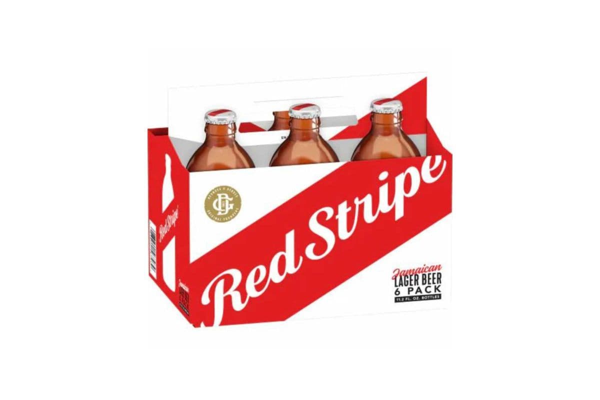 Red Stripe Golden Lager, Jamaica (6 Bottles) (6 x 330ML)