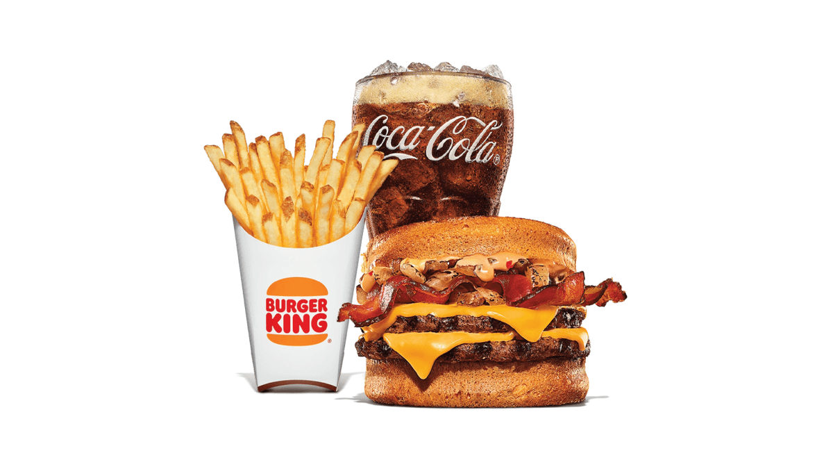 Bacon Melt Large Combo
