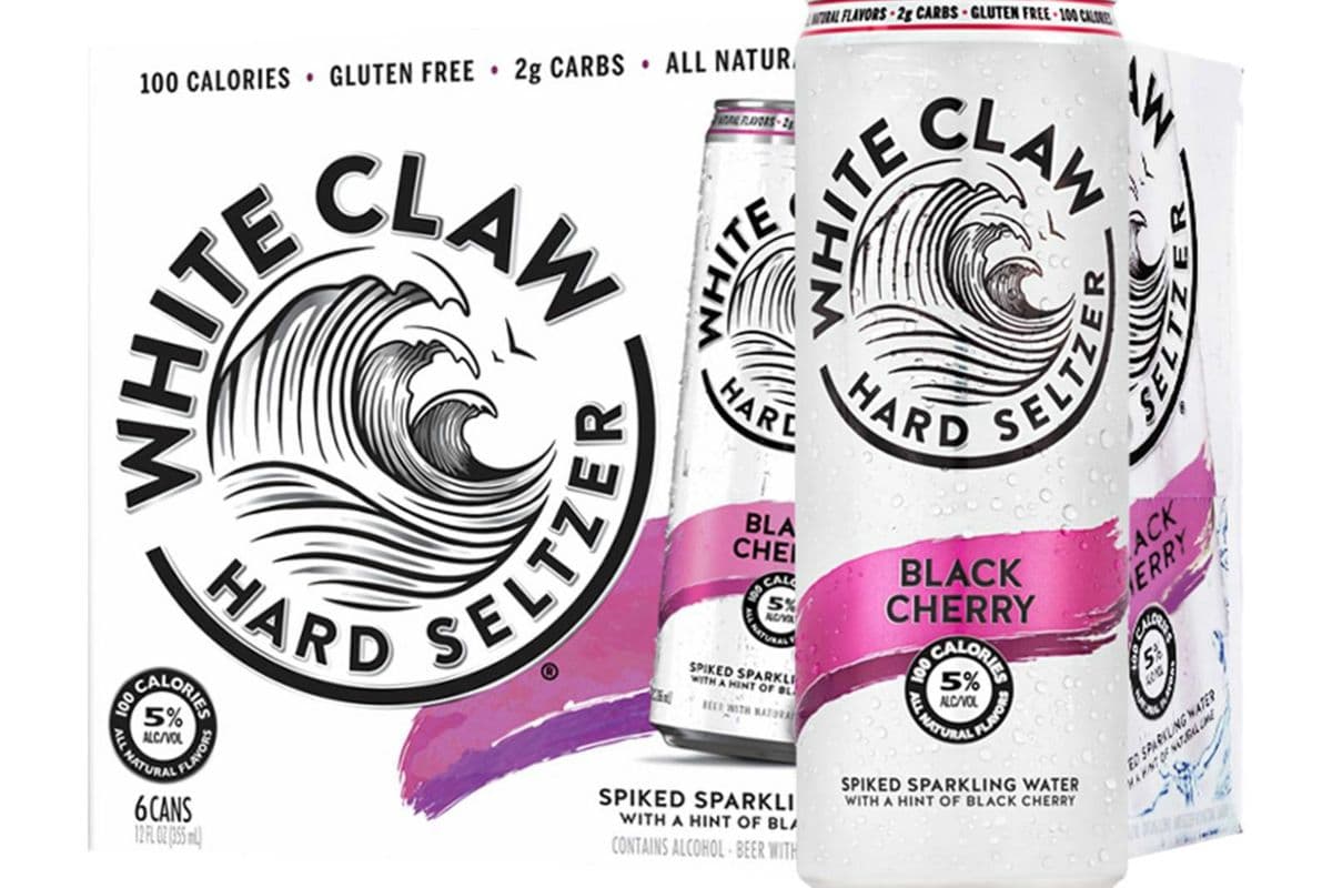 White Claw Black Cherry (6 x 355Ml Cans)