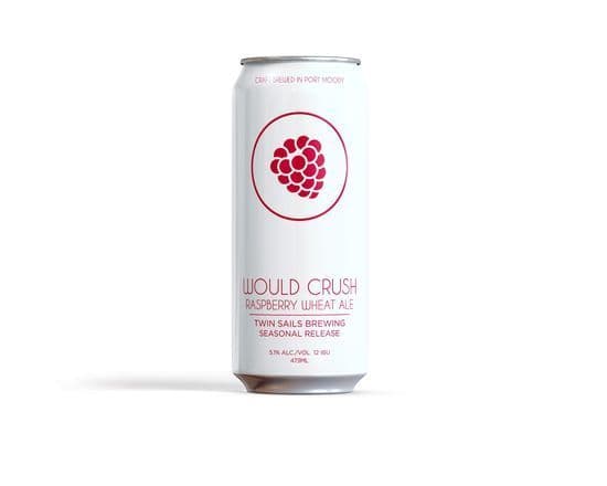 Twin Sails Brewing Would Crush Raspberry, 4 x 473 ml