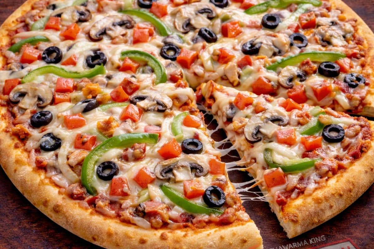 12" Medium Vegetarian Pizza