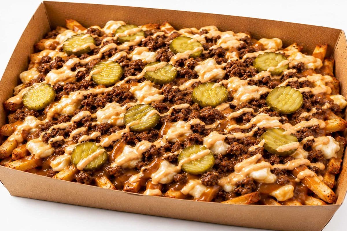 Cheeseburger Poutine