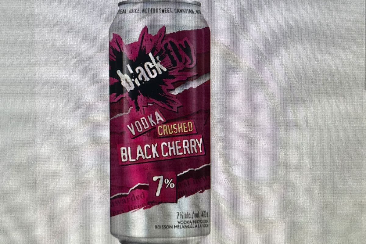 Black Fly Vodka Crushed Black Cherry (1 x 473 ml)