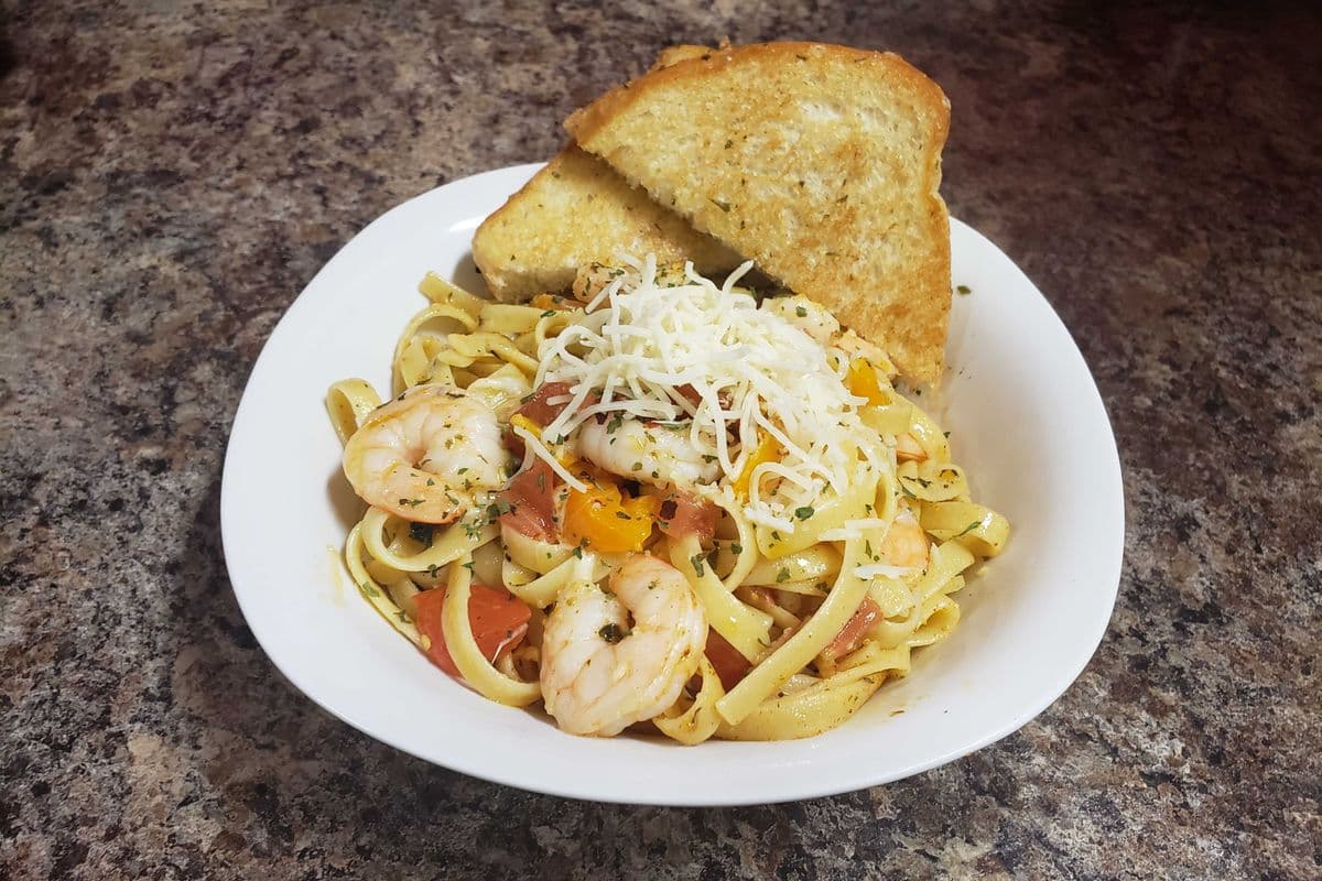Shrimp Fettuccine