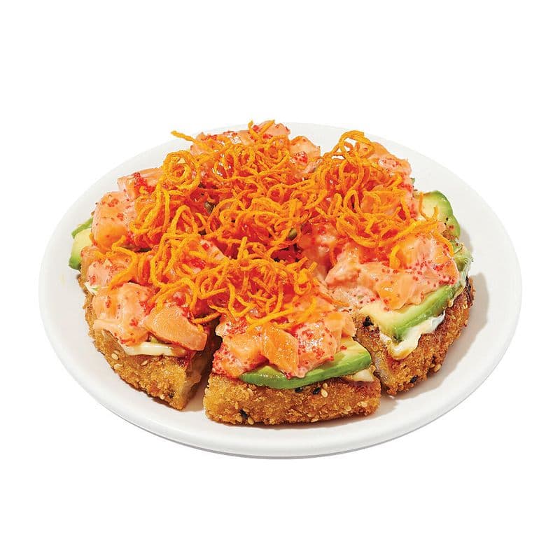 Sushi pizza Sunrise🅫 (6 mcx) / Sushi Pizza Sunrise® (6 pcs)